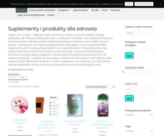 Tabelazdrowia.pl(Suplementy diety oraz produkty dla zdrowia takie jak) Screenshot