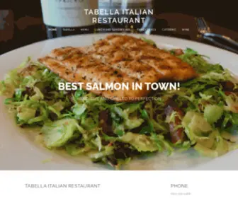 Tabellapronto.com(Tabella italian restaurant) Screenshot