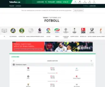 Tabellen.se(Fotboll) Screenshot