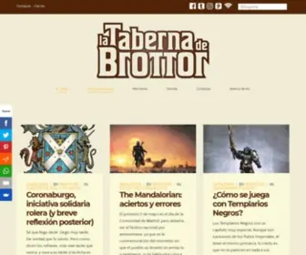 Tabernadebrottor.com(La taberna de Brottor) Screenshot