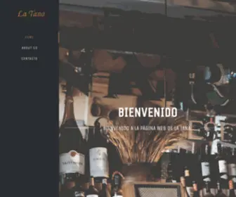 Tabernalatana.com(Vino, Vino) Screenshot