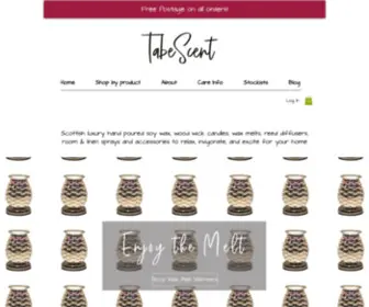 Tabescent.com(Soy Wax) Screenshot