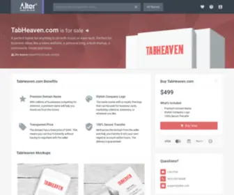 Tabheaven.com(Business Name Generator) Screenshot