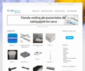 Tabiexpress.com(Pladur) Screenshot