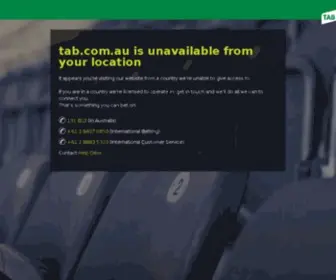 Tabinfo.com.au Screenshot
