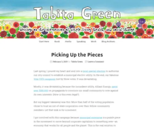 Tabitagreen.com(Tabitagreen) Screenshot