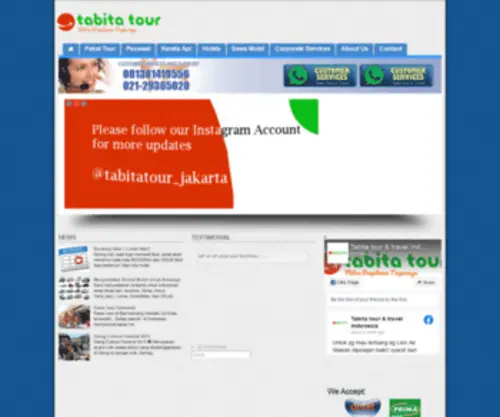 Tabitatour.com(Travel) Screenshot