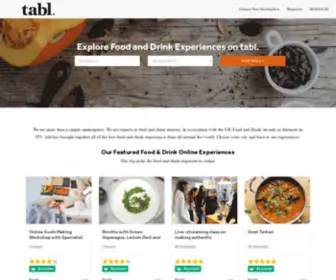 Tabl.com(Book Your Food and Drink Experiences) Screenshot