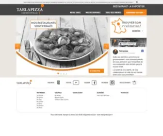 Tablapizza.fr(Restaurant pizzeria & pizza à emporter) Screenshot