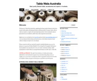 Tablawala.com.au(Tabla Wala Australia) Screenshot