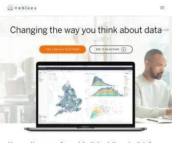 Tableau.com(Business Intelligence and Analytics Software) Screenshot
