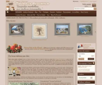 Tableaux-Provence.com(Tableaux Provence) Screenshot