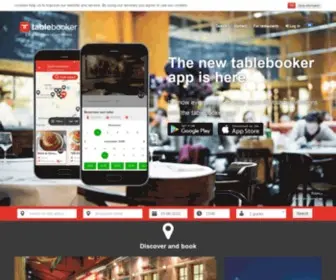 Tablebooker.com(With Tablebooker it is easy and fast to find restaurants and make reservations with instant confirmation of your booking) Screenshot