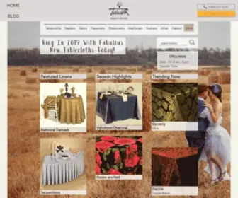 Tablecloth.com(Tablecloth Company) Screenshot