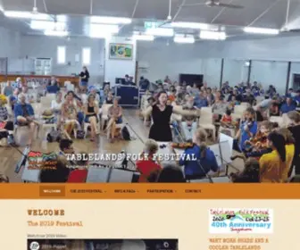 Tablelandsfolkfestival.org.au(Yungaburra, QLD, Au,OCT 2020) Screenshot