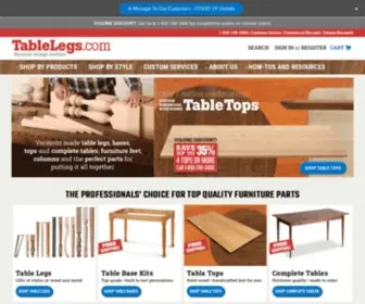 Tablelegs.com(Table Legs) Screenshot