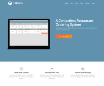 Tablenu.com(Contactless Restaurant Ordering System) Screenshot