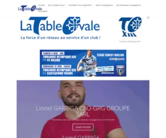 Tableovale.fr(La Table Ovale) Screenshot