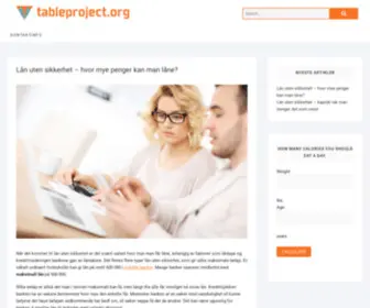 Tableproject.org((Project)) Screenshot