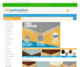 Tableprotectordirect.co.uk(Table Protector £5.99 mt) Screenshot