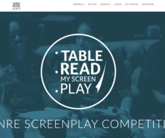 Tablereadmyscreenplay.com(Table Read My Screenplay) Screenshot