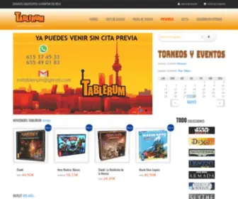 Tablerum.com(Compra online Juegos de Mesa) Screenshot