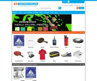 Tabletennis-Point.com(Table tennis shop) Screenshot