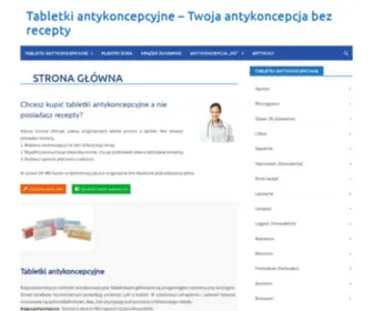 TabletkiantykoncepcyjNe.com.pl(Twoja antykoncepcja bez recepty) Screenshot