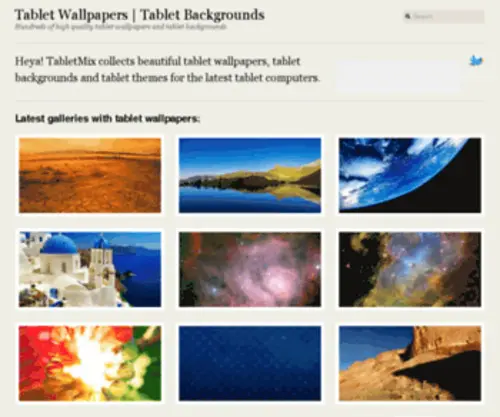 Tabletmix.com(Tablet Wallpapers) Screenshot