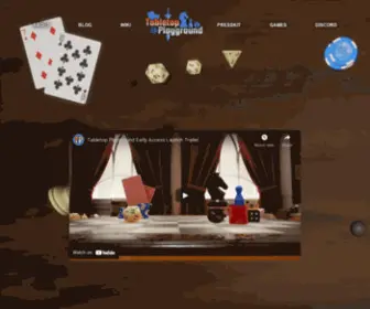 Tabletop-Playground.com(Tabletop Playground) Screenshot