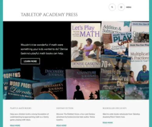 Tabletopacademy.net(Learning is a lifelong) Screenshot