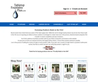 Tabletopfountainsplus.com(I offer many unique home and garden decor items) Screenshot