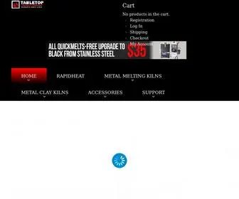 Tabletopfurnace.com(Tabletop Furnace Company) Screenshot