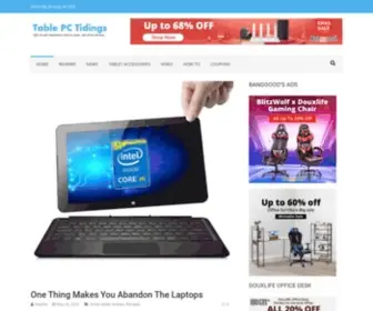 Tabletpctidings.com(Tablet PC tidings) Screenshot