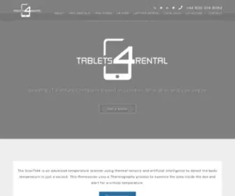 Tablets4Rental.com(IPad Hire & Tablet Rental Company UK) Screenshot