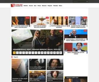 Tabloidgazete.com(Haberler) Screenshot