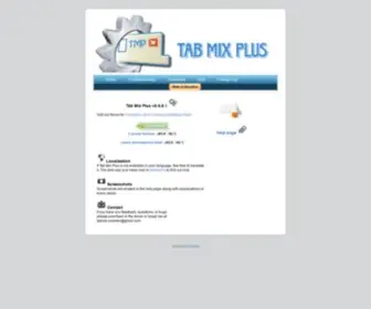 Tabmixplus.org(Tab Mix Plus) Screenshot