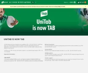 Tabonline.com.au Screenshot