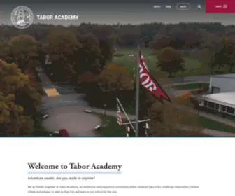 Taboracademy.org(Tabor Academy) Screenshot