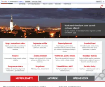 Taborcz.eu(Město Tábor) Screenshot