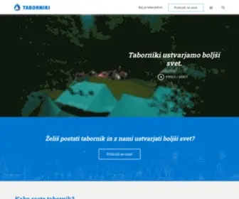 Taborniki.si(Domov) Screenshot