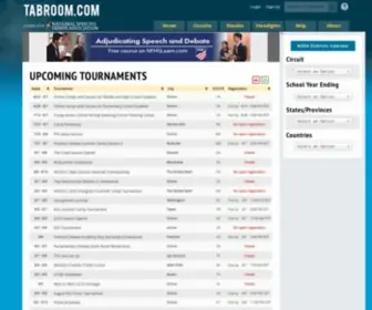 Tabroom.com(Tabroom) Screenshot