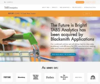Tabsanalytics.com(TABS Analytics) Screenshot