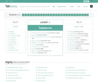 Tabscout.com(Guitar Pro tabs) Screenshot