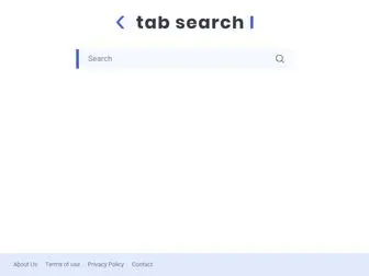 Tabsearch.net(Use modern privacy focused search engine) Screenshot