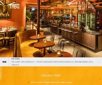 Tabu.nl(Restaurant Leiden) Screenshot