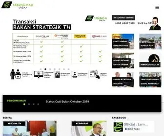 Tabunghaji.gov.my(Lembaga Tabung Haji) Screenshot