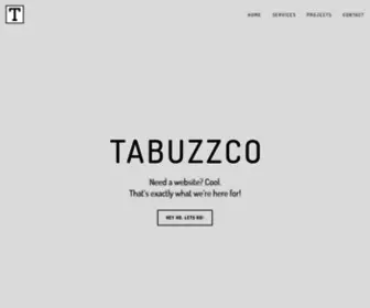 Tabuzzco.com(Code & Design) Screenshot