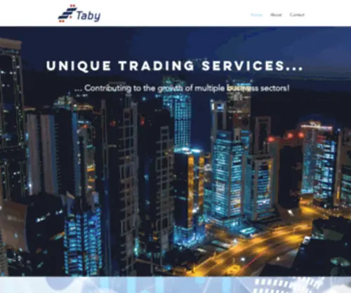 Taby.com(Taby is an online art gallery) Screenshot