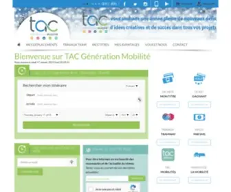 Tac-Mobilites.fr(Tac Mobilités) Screenshot
